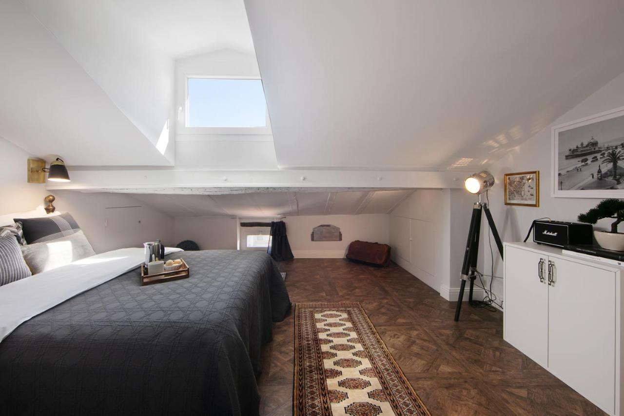 Cocoon Loft - Magnifique Loft Sous Toit, Refait A Neuf, Vues Splendides, Clim, Wifi Apartman Nizza Kültér fotó