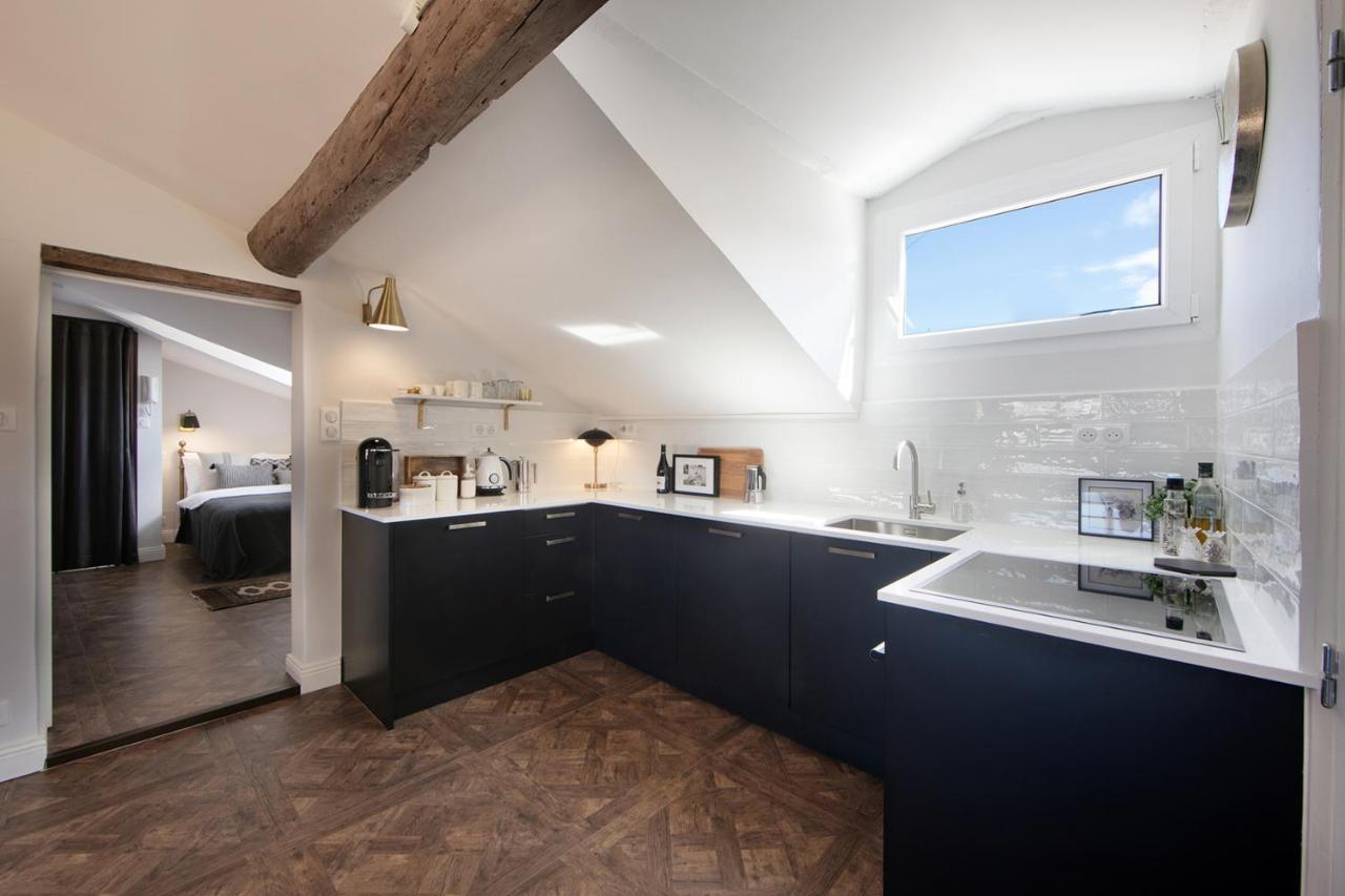 Cocoon Loft - Magnifique Loft Sous Toit, Refait A Neuf, Vues Splendides, Clim, Wifi Apartman Nizza Kültér fotó